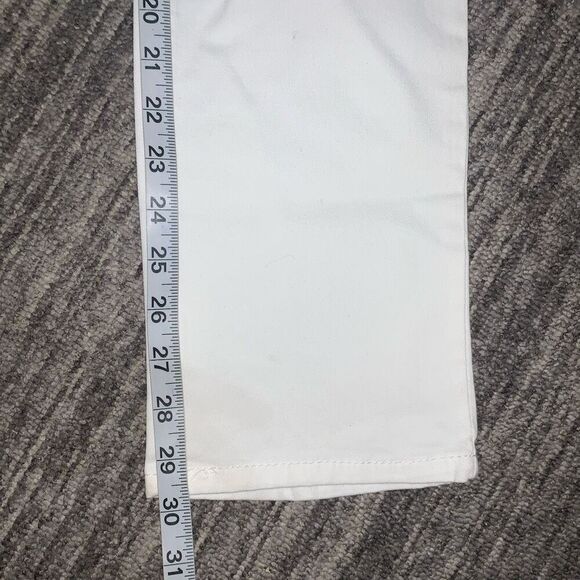Brand New Faded‎ Glory Women’s 4P White Flattening Tummy Control Stretch Pants - Picture 7 of 8